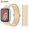 2 шт. Ремешки Для Apple Watch Band 44 мм 40 мм 45 мм 46 мм 42 мм 49 мм 41 мм Нейлоновый петлевой браслет iwatch Серия 10 9 8 7 6 5 3 se ultra 2