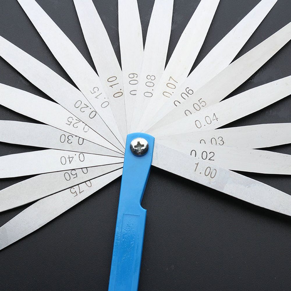 Alloy Steel Thickness Feeler Gauge Metric Size Spark Plug Gauges Portable Measuring Tool DIY