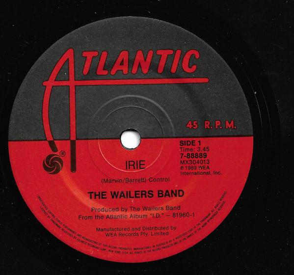 7-дюймовая пластинка WAILERS BAND Irie 788889 Atlantic 1989 Австралия Регги Ска Даб Б/у
