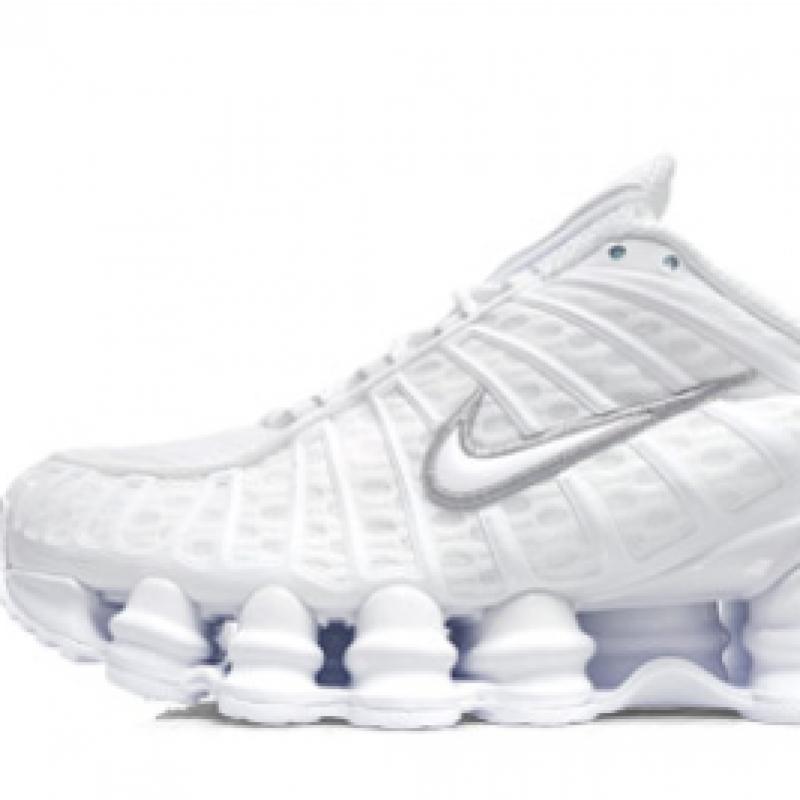 Nike Женские S Shox Tl Черный Белый