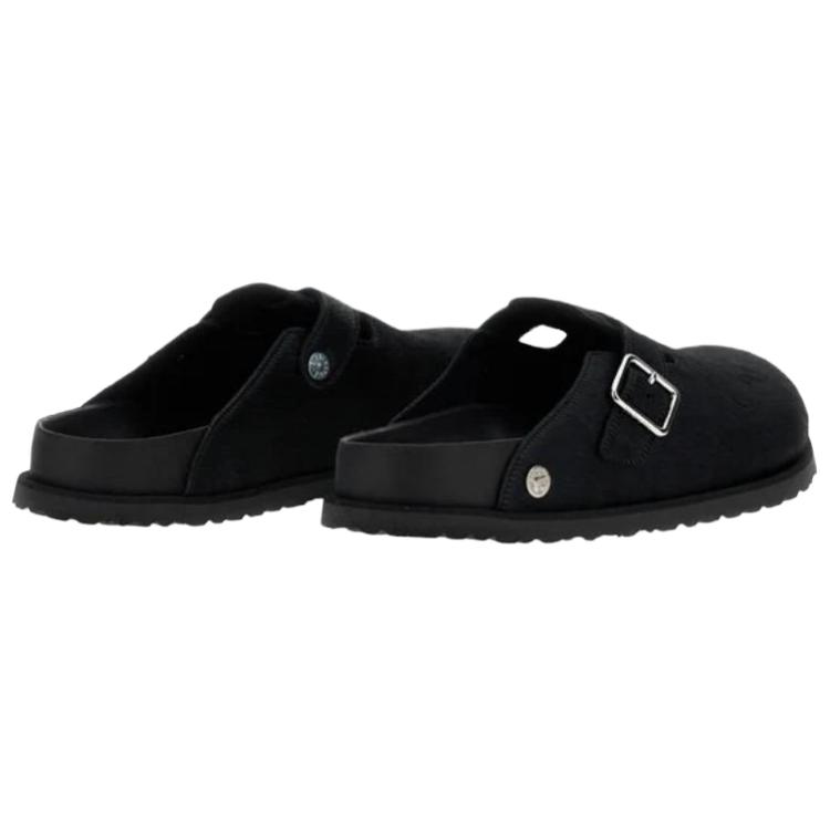 Birkenstock 1774 Ponyhair Minimalist Comfortable Rubber Sole Non-Slip Closed-Toe Slippers Men slippers Black 1031950