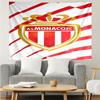 Monaco Football club Printed Printed Tapestry, for Bedroom,Livingroom, dormitory, Large Wall Decor, Fabric Decor Fan Birthday Gifts