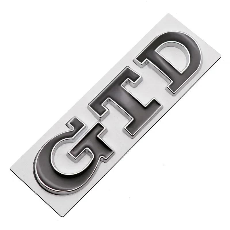 WHAQY1 VW 2026 Горячий 3D Металл TSI TDI GTD GLI Задняя крышка багажника Автомобильный значок Наклейки Автонаклейка Для VW Volkswagen Polo Golf Passat Jetta Sc