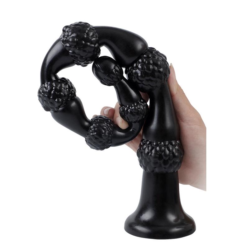 54 см Анальная пробка Анальный расширитель Фаллоимитатор для взрослых Секс-игрушки Фистинг Ремень на члене Большой член Реалистичный пенис Привязка для геев БДСМ ПВХ