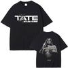 Singer Tate Mcrae Album So Close To What 2025 World Tour Print T-shirts Men Women Fashion Pop Music T Shirts Oversized T-shirt