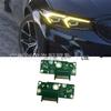 Совместимые светодиодные дневные ходовые огни для BMW 3 серии G20 (Лимон желтый) 63115A4F771/63115A4F772