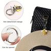 Hat Clip With Bees/Ladybugs Ornament And Zinc Alloy Construction For Secure Glasses Attachment Portable Outdoor Gears