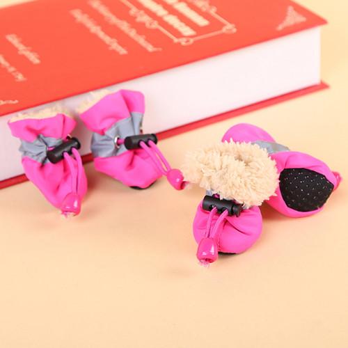 Pet Dog Shoes Winter Warm Dog Shoes Waterproof Anti-slip Boots For Small Dog Puppy Rain Boots Socks Chihuahua Yorkshire Pet Shoe