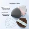 Everbab Mini Makeup Sponge Bow Skin Care Cream Blusher Powder Puff Compact Beauty Tools For Face And Body Makeup