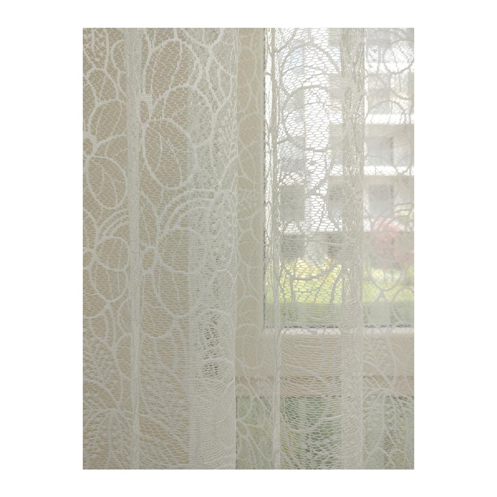 Специальная вязаная занавеска из текстурного тюля, 600x250, редкая батарея, 1/2