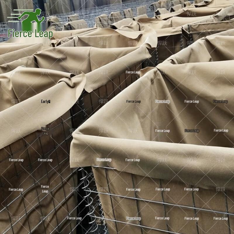 Hot-dip Galvanized Blast & Flood Protection Gabion Wall