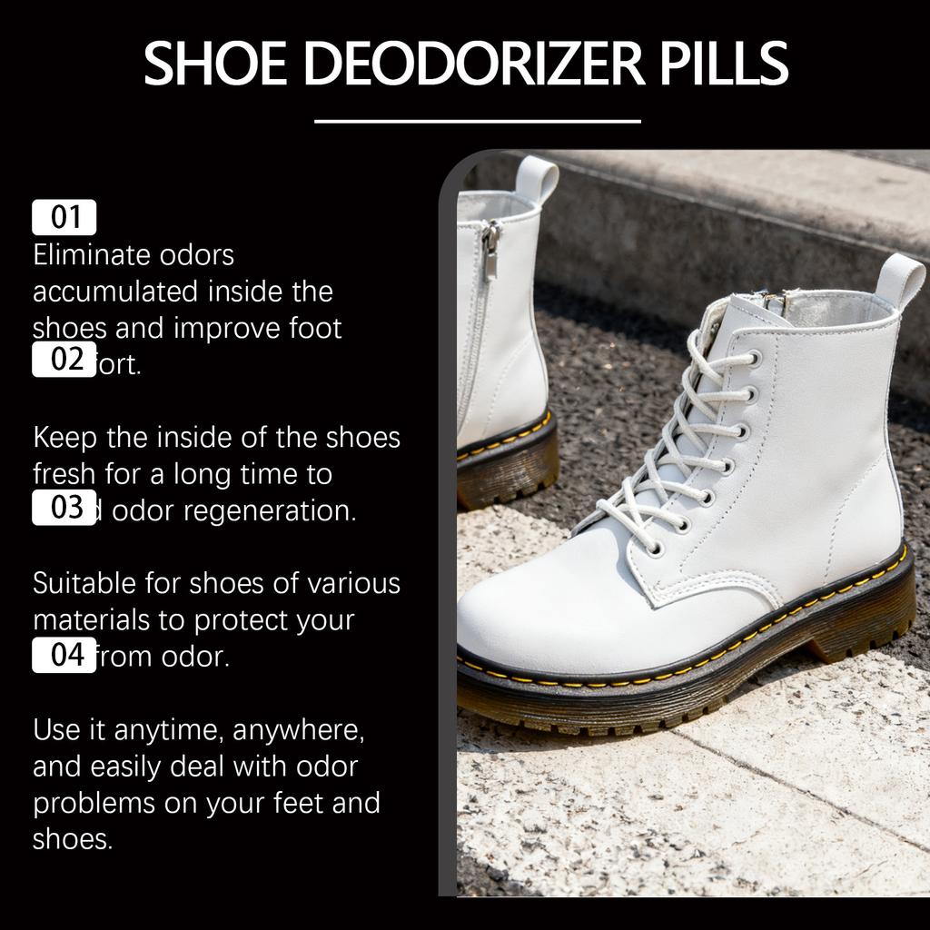 Капсулы для обуви — это удобное ежедневное решение для устранения запахов из обуви, обеспечивающее натуральный, свежий и чистый аромат.