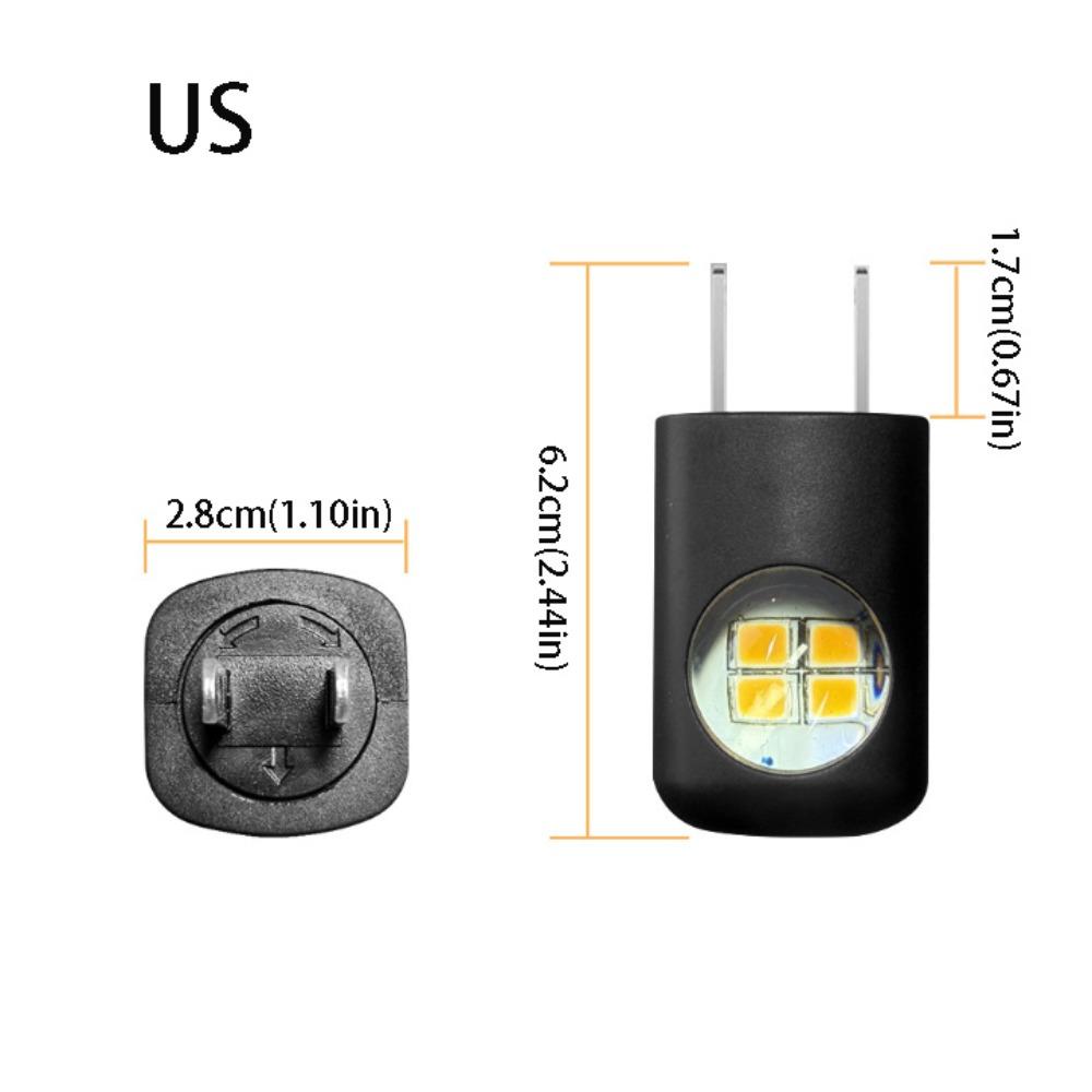 Dusk To Dawn Wall Night Lamp Plug In Design Night Light Plug LED Room Lamp Bathroom Lighting