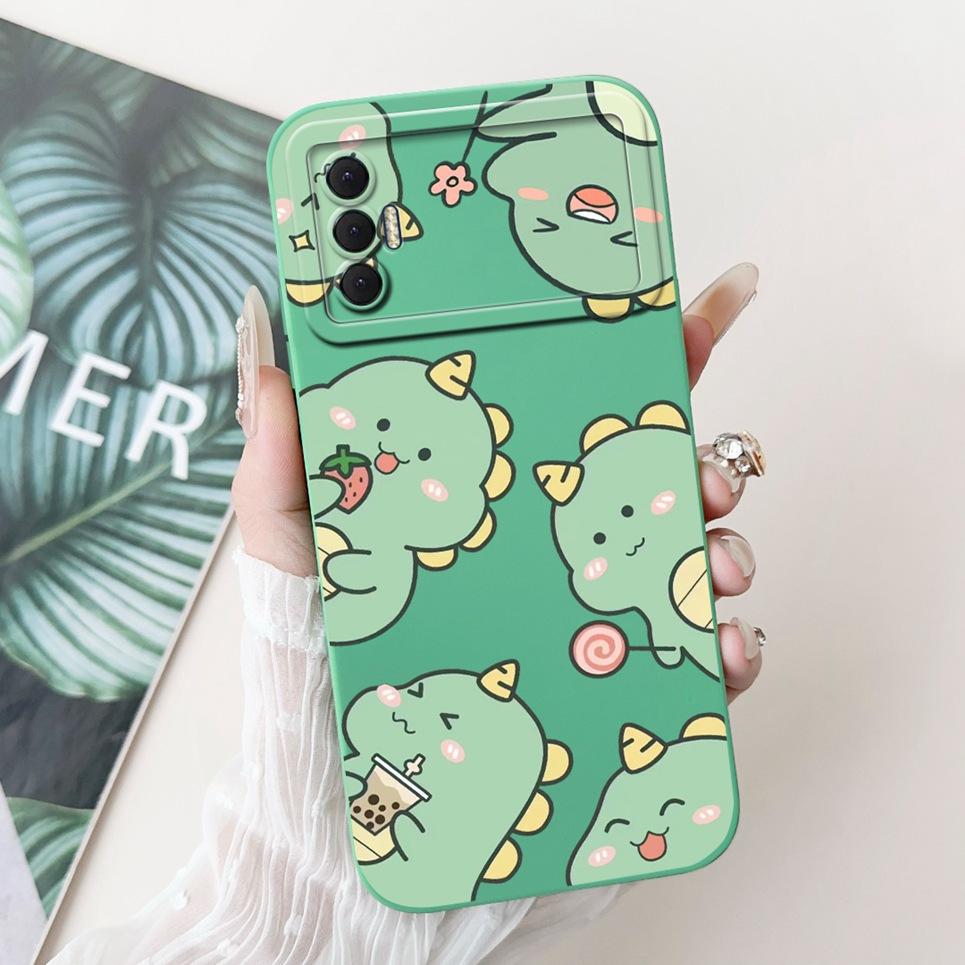 For Tecno Spark 8P Case Cute Astronaut Cartoon Panda Dragon Cover for Tecno Spark 9T India KG7H Spark8P Capa Funda Soft Silicone