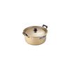Akao Aluminum Practical Pot 39cm Aluminum Japan AZT04039 (Oxalic Alumite)