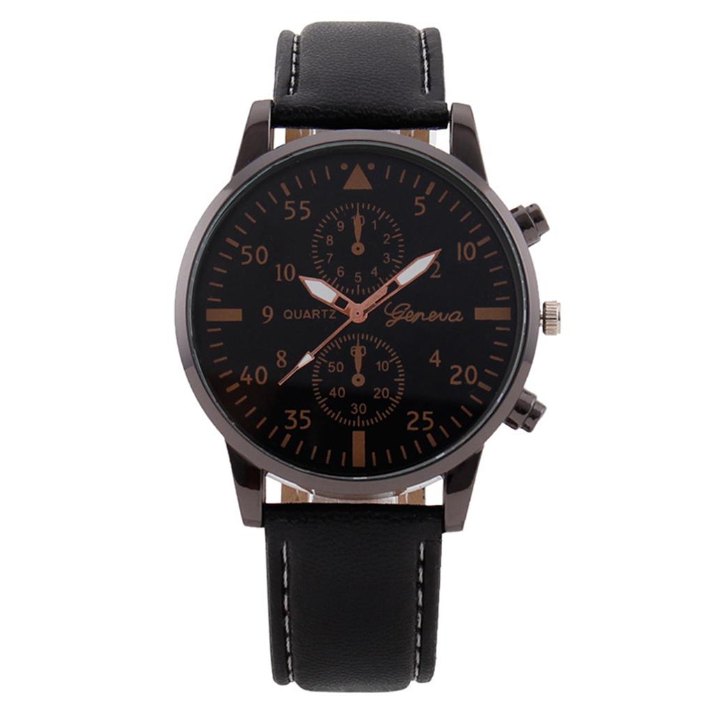 Men's Luminous Running Alarm Clock Watch