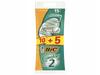 Bic Comfort 2 Razors For Men, 2 Blades 15 Pcs