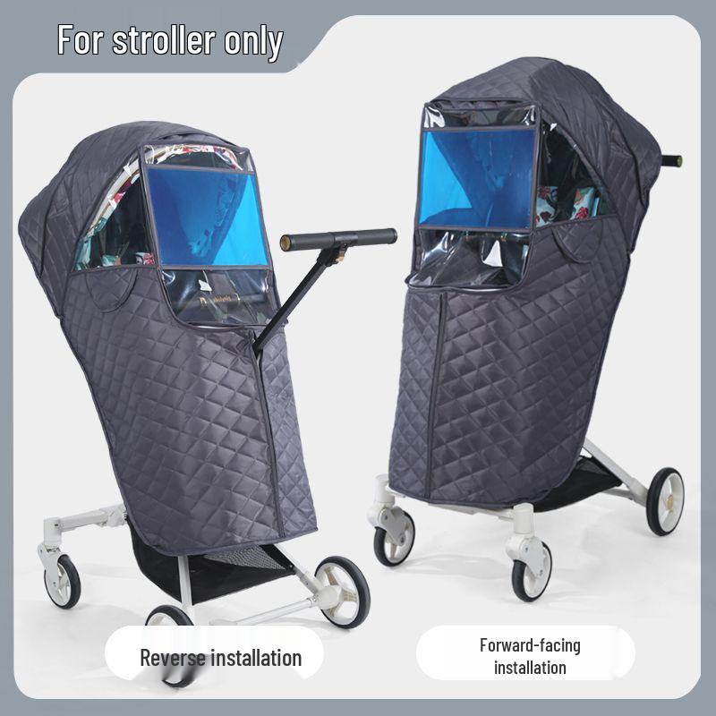 Universal Winter Warm Stroller Rain and Windproof Cover