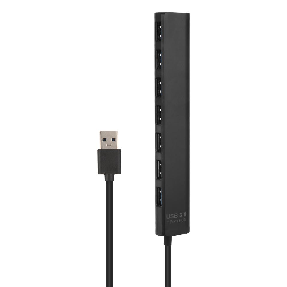 Data Transfer High Speed Individual LED Power Switch 4/7 Ports Splitter USB Expander USB 3.0 Hub