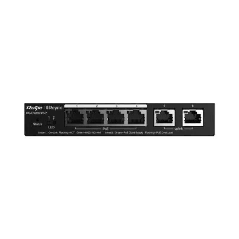 Ruijie RG-ES206GC-P PoE Network Switch