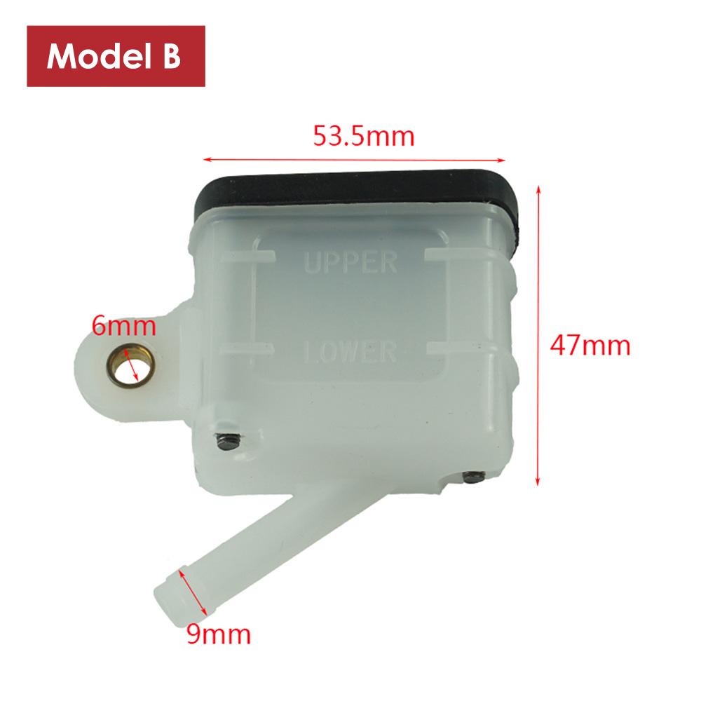 Refit Motorcycle Foot Rear Brake Master Cylinder Tank Oil Cup Fluid Bottle Reservoir