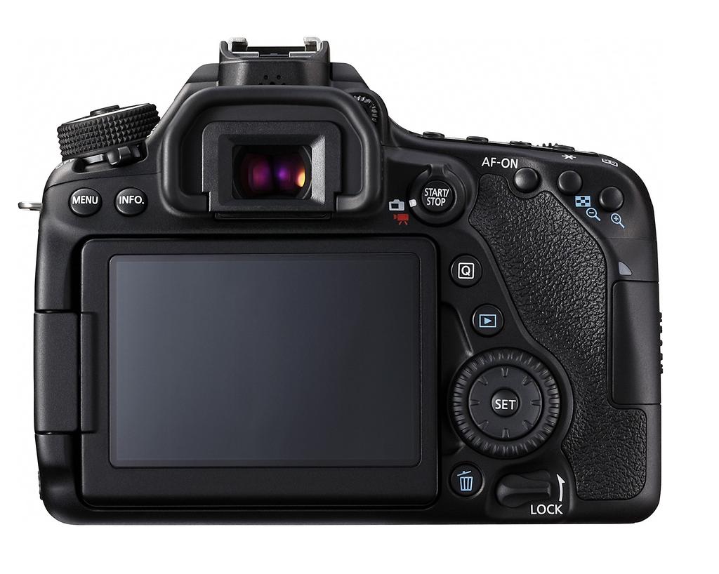 Refurbished Canon EOS 80D Digital SLR Camera, Black