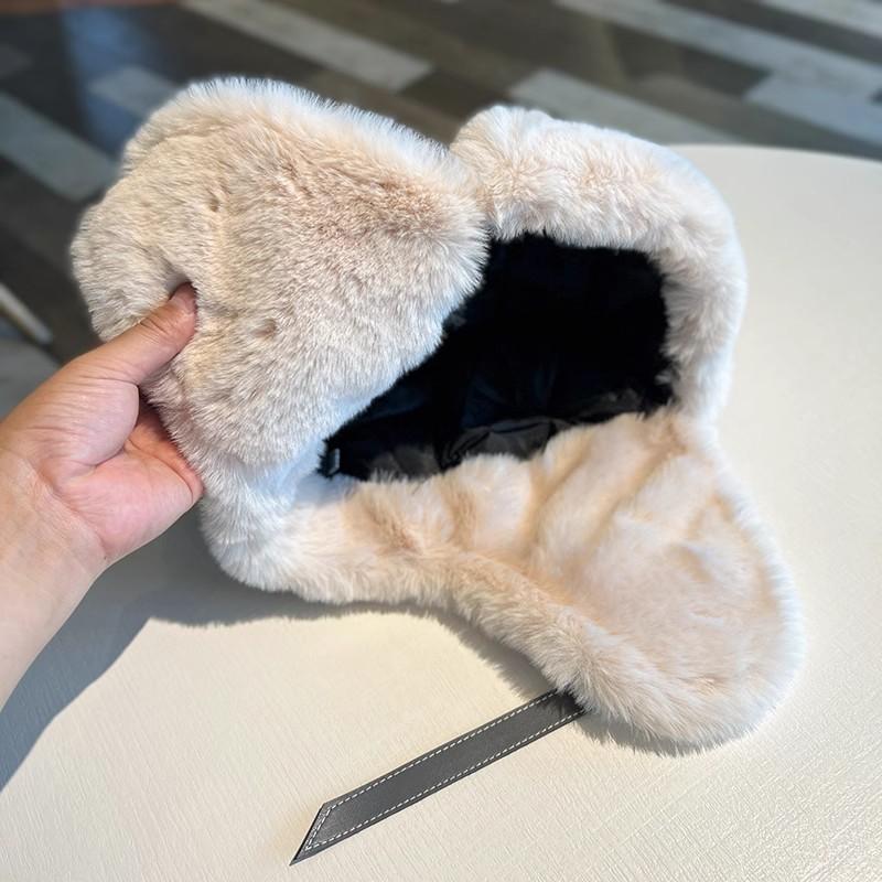 Шапка Thunderbolt женская осенне-зимняя утепленная плюшевая кепка из искусственной кожи для катания на лыжах, защиты ушей от холода, кепка для полетов для мужчин