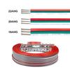 Кабель-удлинитель для многоцветной светодиодной ленты RGB, 3-контактный, 18AWG