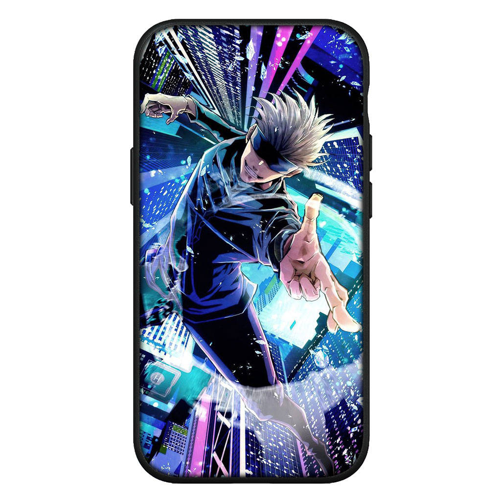 Чехол для iPhone 16 15 Xiaomi Redmi Note 14 13 12 11 Pro Max X 16e Samsung Galaxy S25 S24 S23 Moto OPPO Huawei Jujutsu Kaisen Gojo Satoru Itadori Yuji
