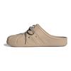 adidas Adilette Clog Модные Удобные Композитная Подошва Бесшумные Нескользящие Шлепанцы с Закрытым Носком Унисекс Обувь Коричневый IH4070