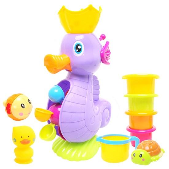 Mom’s Eye Bath Play Gift Set Seahorse, Korean Bath Toys