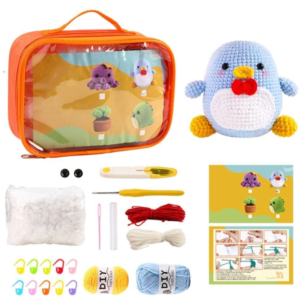 DIY Crochet Kit Handmade Hand Knitting Arts,Crafts & Sewing DIY Knitting Beginner