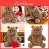 Brown Heart Love Teddy Bear Animal Stuffed Plush Toy Cartoon Gifts Children