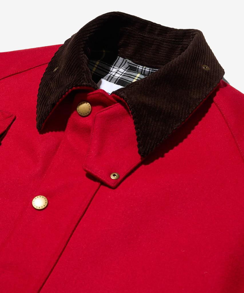 Noah (U) Barbour Wool Wading Jacket Hunting Red