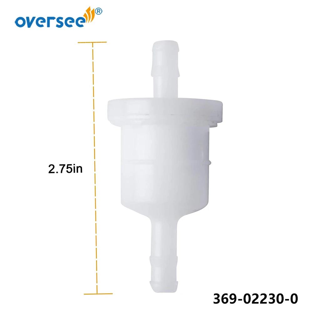 16910-ZV4-015 Inline Fuel Filter for Honda Tohatsu Nissan Mercury 4-30HP 2/4T Outboard Engine 369-02230-0 8M0157133 35-16248