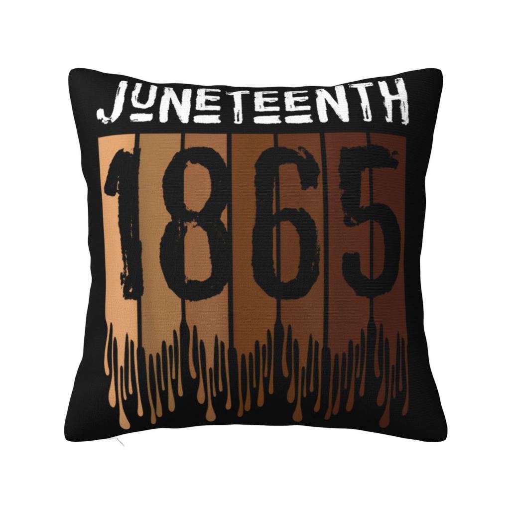 Наволочка 'Сердцебиение Черноты' Juneteenth, Чехол для Подушки из Полиэстера, Декор, История Чернокожих, Африканская Америка, Декоративная Наволочка для Подушки, Постельное Белье