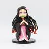 6pcs/Set Anime Demon Slayer Kimetsu no Yaiba figure Kamado Tanjirou Action Figure Agatsuma Zenitsu Nezuko Warrior PVC Model Toys