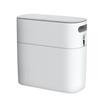 Auto Packing Trash Can with Lid, Large Paper Bin for Kitchen Bathroom Home, Narrow Space Waste Container