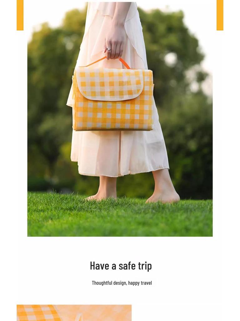 Thick Waterproof Outdoor Picnic Mat – Portable, Moisture-Proof, Foldable Camping Cushion