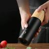 7 Inch Wooden Salt and Pepper Grinder Set Manual Spice Black Pepper Grinder Adjustable Ceramic Core Grill Tools Seasoning Bottle