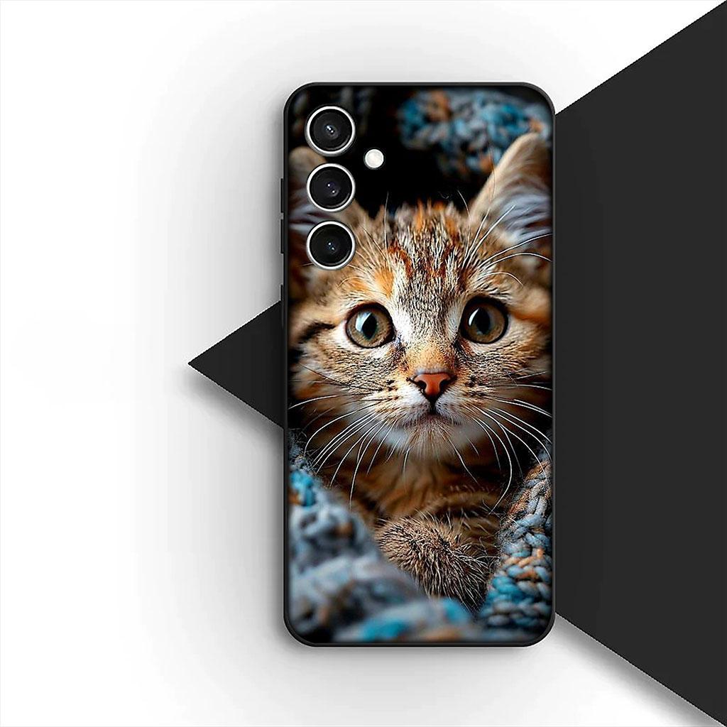 Чехол для телефона для Huawei P30 P20 Mate 20 Lite Pro Y7 Y6P Y7A 2019 Nova 5T 3I Funda Корпус Мягкий чехол Мультяшный кот Мяу Котёнок