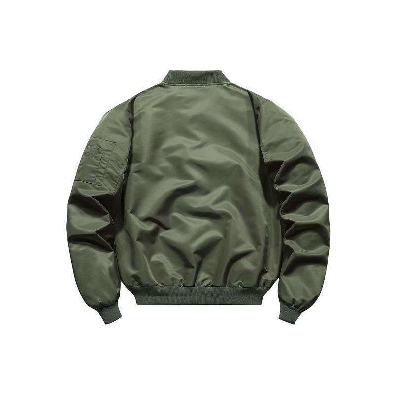 Весенняя новая куртка пилота Air Force MA1, американская бейсбольная куртка с воротником, модная и универсальная повседневная мужская куртка
