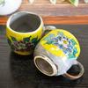 Waza no Kura Стильный набор пар кружек Kutani Ware Yoshidaya Peony Pottery Роскошная брендовая посуда Сделано в Японии