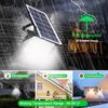 100/200 Вт Солнечная лампа 95/129 Светодиодный прожектор Портативный прожектор Прожектор Водонепроницаемый настенный светильник Открытый уличный садовый светильник