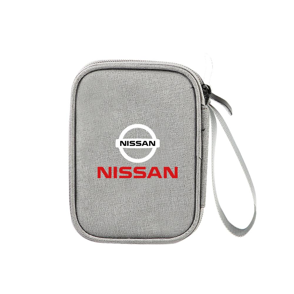 CGCBZC1 Car Storage Pocket Multi-use Organizer Box Phone Key Stowing Tidying Bags For Nissan Nismo Almera Tiida Sunny QASHQAI Skyline
