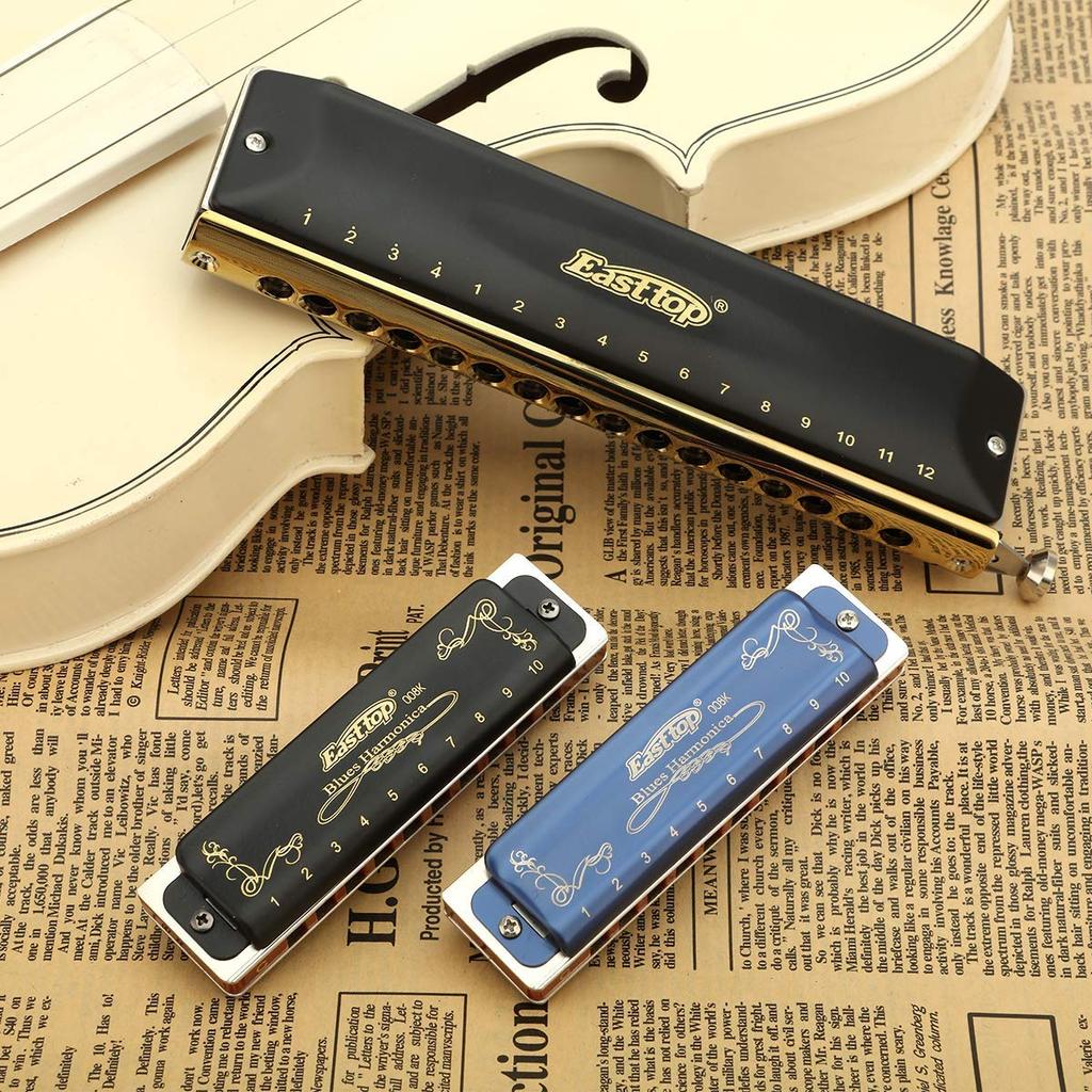 East Top Blues 10 Hole F 10 20 Brass Canvas Clean For Diatonic Harmonica Harmonica, Harmonica, Harmonica, Tone, Holes, Tone, Cover, Case, Cloth,