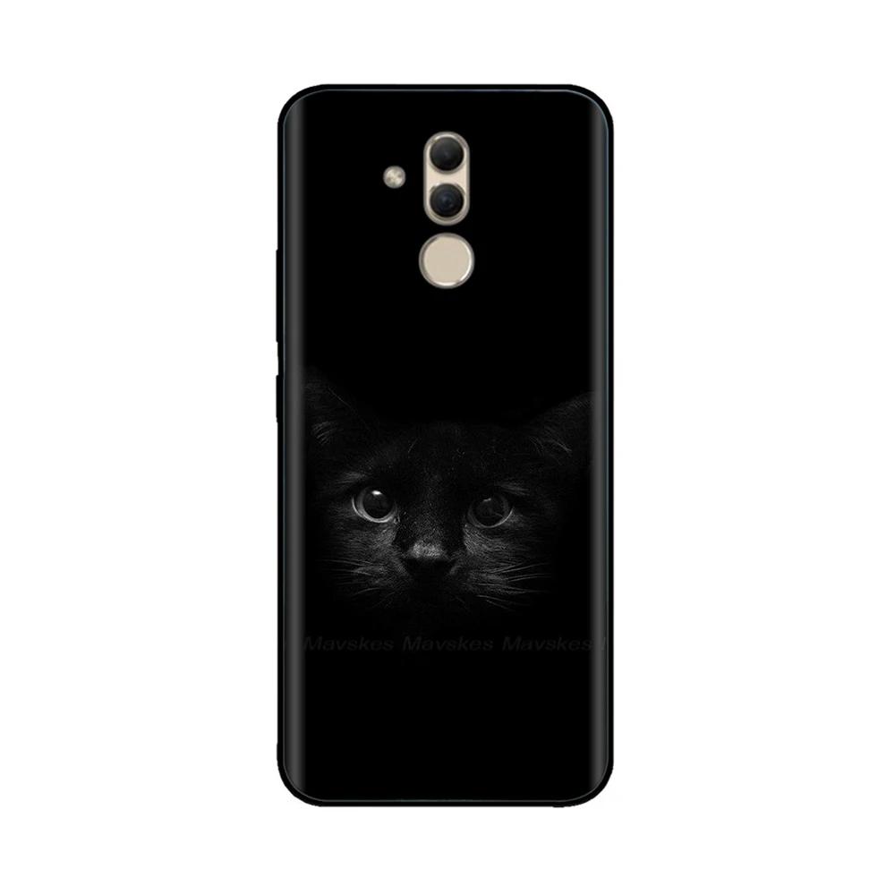 Чехол для телефона Huawei Mate 20 Lite Милый чехол-защита камеры для Huawei Mate 20 Mate20 Pro Чехлы Чехол Жидкий силикон Fundas