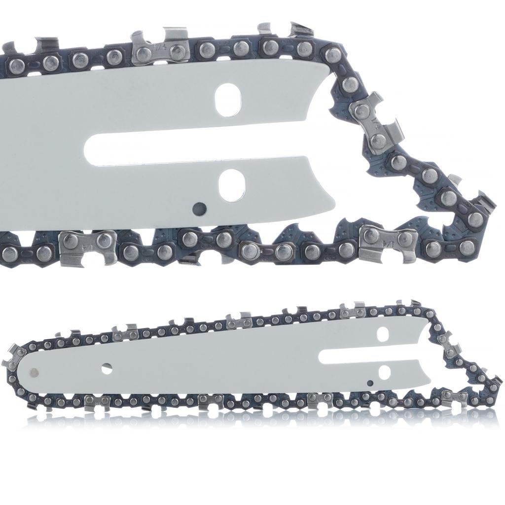 Rosfix 6"" guide bar for electric saw + 2x Rosfix 6"" chain for electric saw