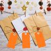 100Pcs Blanks Shipping Tags with Wire Hang Tags Food Clothing Wine Labels for Labeling Inventory Crafts