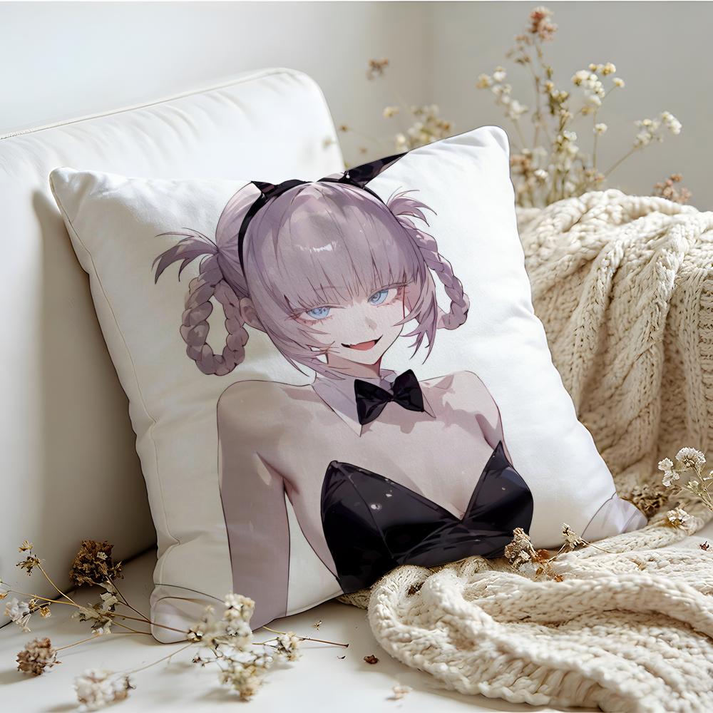 Cushion Cover Linen SkinFriendly Soft Decorative Case For Sofa Home Decor Hot Anime NNanazuna Nanakusa Pillow cover